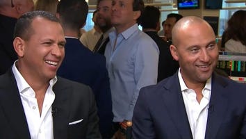 Derek Jeter and Alex Rodriguez Have Cringeworthy Start to Joint Interview -- Watch the Awkward Moment