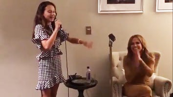 Jennifer Lopez Cheers on Boyfriend Alex Rodriguez's 12-Year-Old Daughter as She Sings for Her