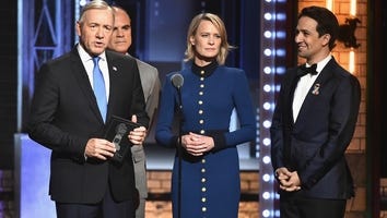 Kevin Spacey & Robin Wright Bring 'House of Cards' to the Tony Stage as Stephen Colbert Mocks Trump 'Revival'