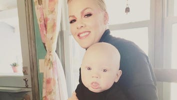 Pink Reveals Son Jameson Can 'Multitask Too,' Shares Breastfeeding Pic While Getting Her Makeup Done