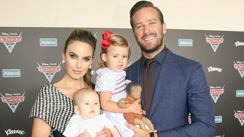 EXCLUSIVE: It's A Family Affair! Armie Hammer's Brings His Adorable Kids to 'Cars 3' Premiere