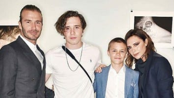 Brooklyn Beckham's Photography Exhibit Becomes a Stylish Family Affair -- See the Pics