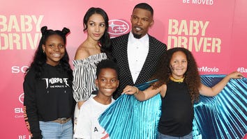 EXCLUSIVE: Jamie Foxx Attends 'Baby Driver' Premiere With Daughters, Recalls Teaching Them to Drive