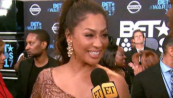 EXCLUSIVE: La La Anthony Walks BET Awards Carpet With Adorable Son Kiyan, Talks Carmelo Split: 'We're Family'