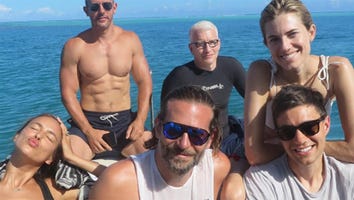 Bradley Cooper and Irina Shayk Vacation With Allison Williams, Anderson Cooper, and More in Rare Glam Pic!