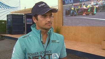 EXCLUSIVE: Formula E Driver Nelson Piquet Jr. Talks Celeb Fans -- and Shows Off His Skills!