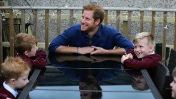 Prince Harry Visits Seriously Ill 5-Year-Old Boy, Helps Makeover His Backyard -- See the Heartwarming Pics!