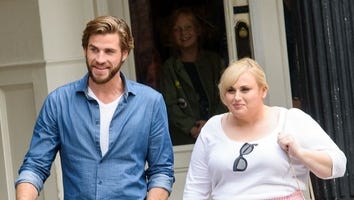 Rebel Wilson and Liam Hemsworth Kiss on the Set of 'Isn't It Romantic' -- See the Pic!