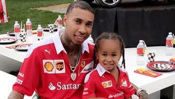 Tyga and King Enjoy a Father-Son Brunch Amid Blac Chyna's Social Media Drama With Rob Kardashian