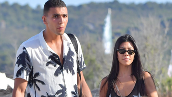Kourtney Kardashian and New Man Younes Bendjima Continue Romantic Vacay in Coordinating Ensembles