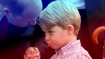 Prince George Is Adorably Pouty on Trip to Germany: See the Pics!