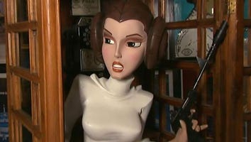 Comic-Con 2017: Carrie Fisher and Debbie Reynolds' Memorabilia on Display