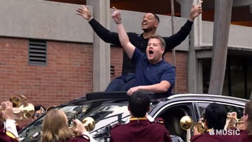Will Smith Gets Jiggy With James Corden in Epic Celeb-Packed 'Carpool Karaoke' Sing-Along: Watch!