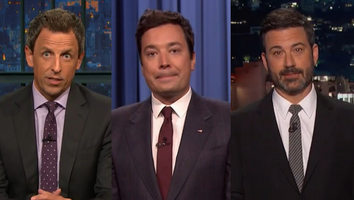 Late Night Hosts Get Serious Addressing Charlottesville Rally and President Trump's Response to Violence
