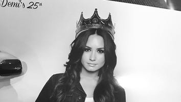 Demi Lovato Celebrates 25th Birthday With Ex-Boyfriend Wilmer Valderrama and Her Family: Pic!