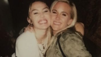 Miley Cyrus Reunites With Best Friend Lesley, Performs With Dad Billy Ray at Nashville Album Party