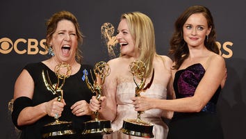 EXCLUSIVE: 'Handmaid's Tale' Cast Talk Emmy Win, Elisabeth Moss Getting Bleeped: 'That Was the Classy Version'
