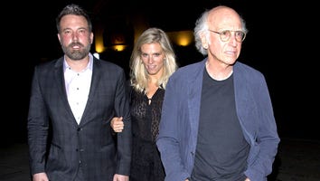 Ben Affleck Walks Arm-in-Arm With Lindsay Shookus During Night Out With Larry David in Beverly Hills