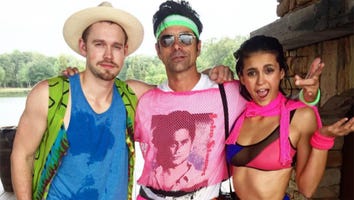 John Stamos Wore an Uncle Jesse Shirt at Nina Dobrev's '80s-Themed Labor Day Party: Pics!
