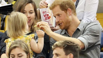 Prince Harry Makes the Cutest Faces at Adorable Toddler Who Steals His Popcorn -- See the Pics!
