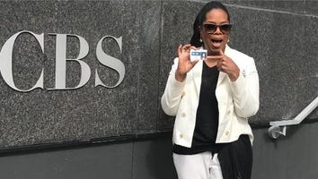 Oprah Winfrey Prepares for Her '60 Minutes' Debut -- See the Pics!