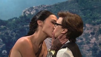 Gal Gadot and Kate McKinnon Kiss in 'Wonder Woman'-Inspired 'Saturday Night Live' Sketch