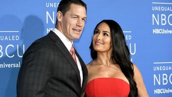 John Cena Shares Steamy Kiss With Nikki Bella On Stage After Sexy 'Fifty-Shades'-Inspired 'DWTS' Routine