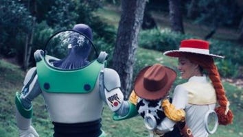 Justin Timberlake and Jessica Biel Go 'Toy Story' in Adorable Family Halloween Costumes