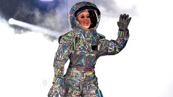 Katy Perry Gets Stuck in the Air While Suspended on Planet Prop -- Watch!