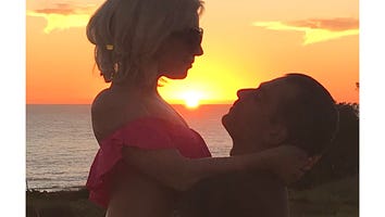 Lady Gaga Shares Photo of Herself in Boyfriend Christian Carino’s Arms While Wearing Pink Frilly Bikini