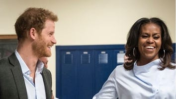 Prince Harry and Michelle Obama Surprise Chicago High School Students Ahead of Obama Foundation Summit -- Pics