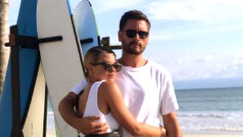 Scott Disick and Sofia Richie Sport Matching Black Swimsuits on Yet Another Beach Vacation