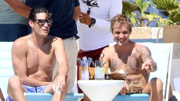 Justin Bieber Enjoys a Shirtless Day by the Pool in Mexico -- See the Pics!
