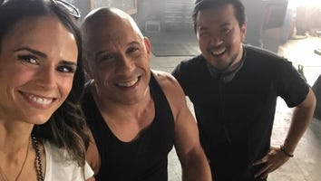 Vin Diesel Reunites With 'Fast & Furious' Sister Jordana Brewster -- See the On-Set Pic!