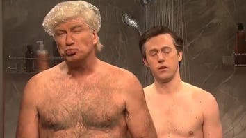 Shirtless Donald Trump Showers With Paul Manafort, Calls Harvey Weinstein 'an Idiot' in 'SNL' Cold Open