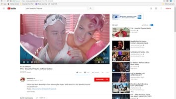 Channing Tatum and Pink Dance, Don Drag and Dabble in Bondage in 'Beautiful Trauma' Video