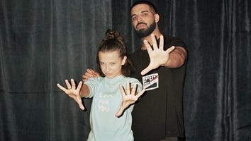Drake Channels Eleven In Backstage Photos With Millie Bobby Brown
