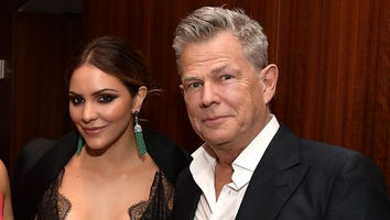 Katharine McPhee Poses With David Foster at Artists Awards After Insisting They're Just 'Close Friends'