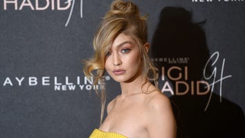 Gigi Hadid Stuns in Yellow Sequin Mini-Dress While Attending Event in London -- See the Bright Look!