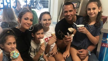 Jennifer Lopez and Alex Rodriguez Take Their Kids Out for Ice Cream, Remain the Perfect Couple: Pic!
