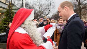 Prince William Hand Delivers Prince George's Christmas Wish List to Santa Claus -- Find Out What He Asked For!