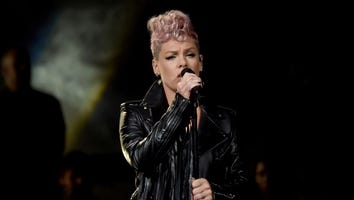 Pink Readmitted to Hospital for Gastric Virus