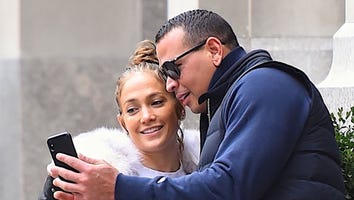Jennifer Lopez and Alex Rodriguez Are Just Too Cute Snapping Selfies Together in NYC