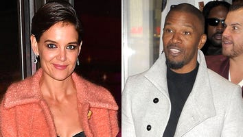 Katie Holmes Shows Up to Support Jamie Foxx at Event in NYC
