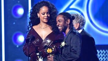 Rihanna Shuts Down the GRAMMYs in Sexy All-Latex Look