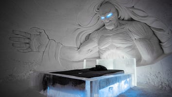 'Game of Thrones' Hotel Made Entirely of Ice Erected in Finland -- See the Pics