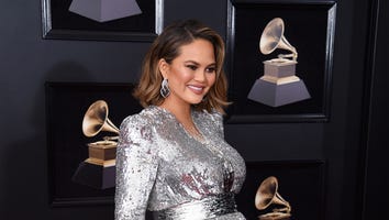 Pregnant Chrissy Teigen Shares Topless Salad-Making Pic: 'Plz Don't Shame Me'