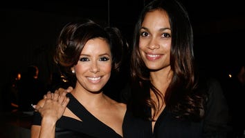 Eva Longoria and Rosario Dawson Encourage Fans to Join Time's Up Movement by Wearing All Black
