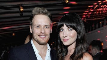 'Outlander' Stars Sam Heughan and Caitriona Balfe Party Together Ahead of Golden Globes