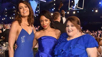 Mandy Moore Says Matching Blue Dresses With 'This Is Us' Co-Stars at SAG Awards Was (Somehow) Not Planned